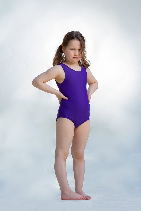 Lasten violetti uimapuku